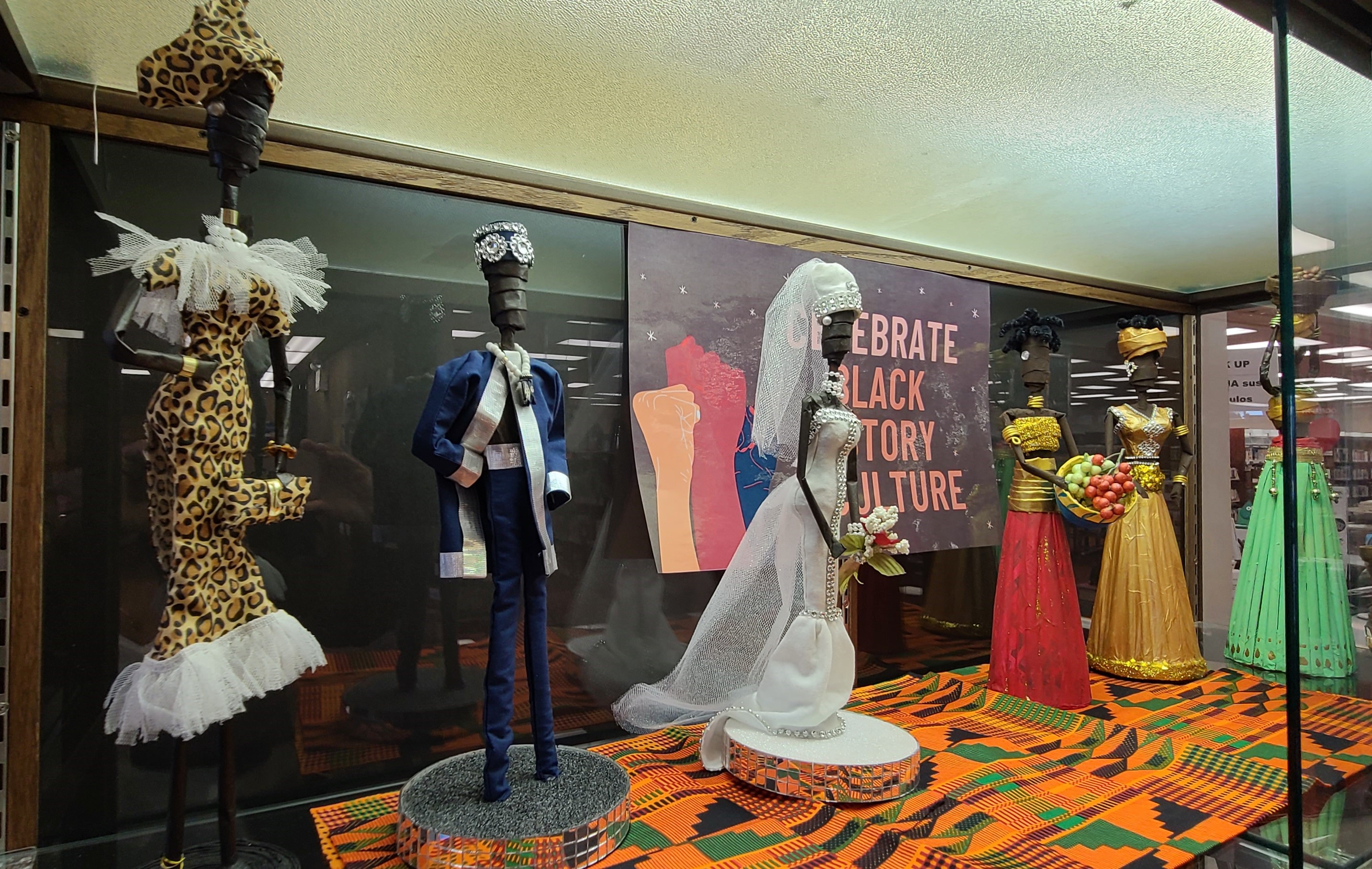 Black History Month Exhibit Dolls