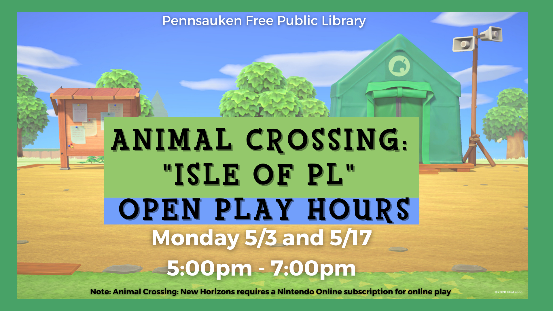 ACNH Open Play