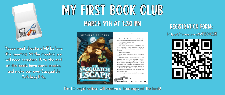 My first book club for ages 7-9