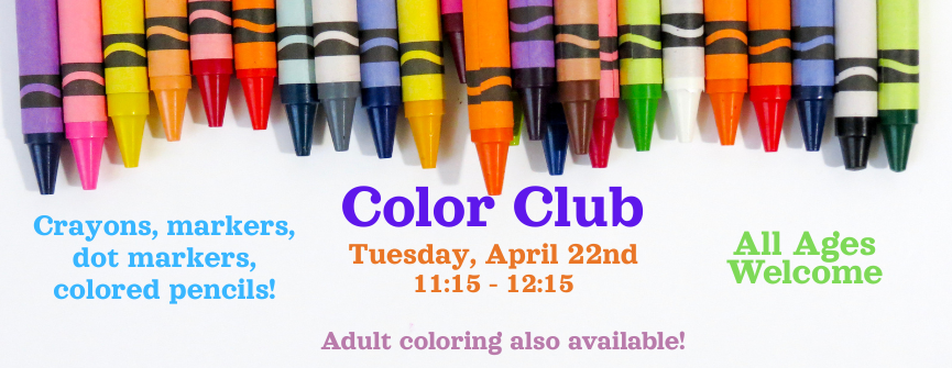 Color club at April 22 at 11:15 AM
